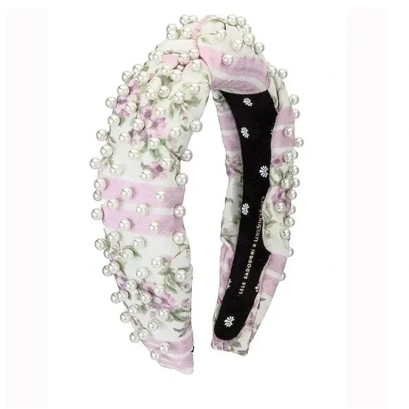 Love Shack Fancy Pearl Headband BNWOT - Picture 2 of 11